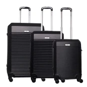Set kofera sa tockicima ENOVA ABS 3/1 Capri Crna