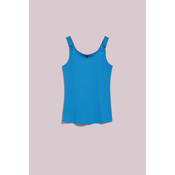 WOMENS TOP L-TS-4063 FRESH BLUE