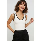 Trendyol Milla Ženska bluza, Krem