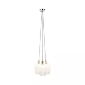 Endon 120652 - Luster na sajli 3xE27/10W/230V sjajni hrom