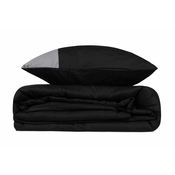 L`ESSENTIEL MAISON Ranforce posteljina (135 x 200) Plain Black Grey
