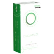 Reflex Single: CircumSize, 12 condoms for circumsized men