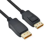 Kabel ROLINE, DisplayPort 2.1 (M) na DisplayPort (M), 10K, 60Hz, 3m
