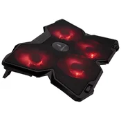 VERBATIM VERBATIM Surefire Bora Gaming Red hladilnik za prenosnik, (695321)
