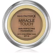 Max Factor Miracle Touch tekoči puder za vse tipe kože odtenek 97 Toasted Almond 11,5 g