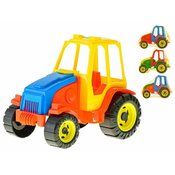 Traktor 21 cm s prostim tekom - mešanica barv (mešanica)