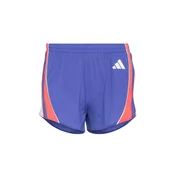ADIDAS PERFORMANCE Sportske hlace ADIZERO A indigo / svijetlocrvena / bijela