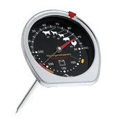 shumee Termometer za pečenje in pečico, nerjaveče jeklo, 7 x 7,5 x 14 cm, 30–100 °C/50–250 °C/Kuchenprofi