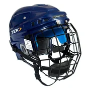 Hokejska čelada POWERTEK V3.0 Combo Navy Senior XL