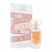Naomi Campbell Here To Shine toaletna voda 15 ml za žene