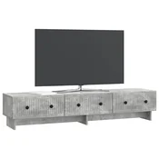 TV omarica 147 x 34,5 x 30 cm Betonsko siva Inženirski les