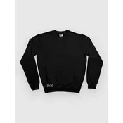 The Dudes Los Dudes Label Classic Heavyweight Sweater black