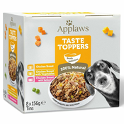Applaws Dog Taste Toppers Broth Selection 8 x 156 g