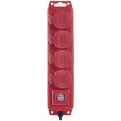 Emos kabl produžni gumeni vodootporan sa prekidacem 10m/4r p14201 ( 2925 )