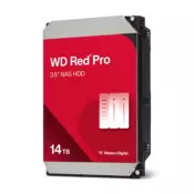 HDD WD Red PRO WD142KFGX 14TB 3,5 7200 512MB SATA III NAS