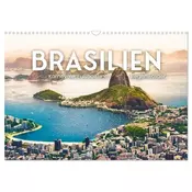 Brasilien - Karnevale, Fußball und Regenwälder. (Wandkalender 2026 DIN A3 quer), CALVENDO Monatskalender