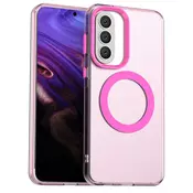 Hibridni ovitek Techsuit CandyCase MagSafe za Samsung Galaxy A37 - pink