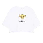 Cropp - Bela majica s potiskom The Lion King - bela