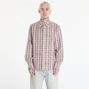 Srajca Off-White Flannel Regular Shirt Mauve Morn XS