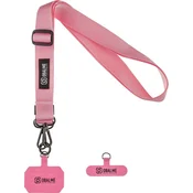 OBAL:ME NeckTag Ribbon Trak za telefon Roza
