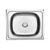 Deante Techno ZEU 010A Sudopera, 1 korito, 15cm, Inox