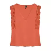 VERO MODA Top VMGABBY  oranžna