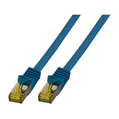 Omrežni kabel EFB Elektronik MK7001.25BL, Cat6a S/FTP, 25m, moder
