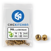 CNC Kitchen Navojni vložek M4 kratki