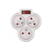 Višestruka uticnica sa prekidacem 3x10A/230V