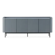 Prašno modra komoda 200x80x40 cm Willa – MOME