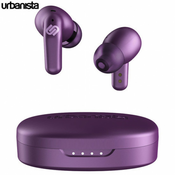 URBANISTA SEOUL brezžične slušalke, bluetooth 5.2, TWS, do 32 ur predvajanja, upravljanje na dotik, brezžično polnjenje, nizka zakasnitev, vijolične (Vivid Purple)