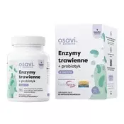 Osavi - Prebavni encimi s probiotiki, 60 kapsul