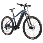 Leader Fox AWALON GORSKO E-KOLO 29 MOŠKO, MODER MAT, MOČAN MOTOR BAFANG M420, 2023