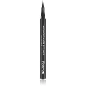 flormar Midnight Matte Eyeliner črtalo za oči v obliki flomastra z mat učinkom odtenek 01 Black 1,2 ml
