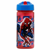 Stor Otroška steklenica s slamico Spiderman Boy Square – 510 ml, 74714
