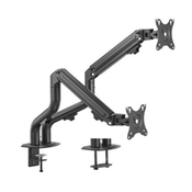 Adjustable desk 2-display mounting arm, 17 inches -32 inches, up to 9 kg