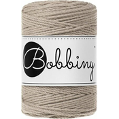 Bobbiny 3PLY Macrame Rope 1,5 mm Bež Vrvica
