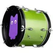 NRG True Ultra Navijaški boben 16 Green Strike