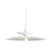 Redo 01-3048 - Luster na sajli GUNNAR 1xE27/42W/230V prečnik 50 cm, bela