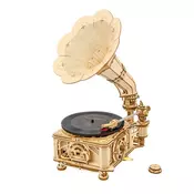 Robotime Classical Gramophone (Electric rotate mode & Hand rotate mode) ( 049479 )