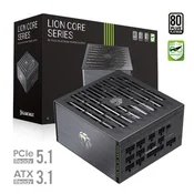 Napajalnik Gamemax LION CORE 1200P, 1200 W, Platinum, popolnoma modularen