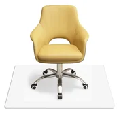 Northix Zaščitna podloga za zaščito tal Zaščitna podloga za pisarniški stol PVC 2 (120x150cm)