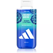 Adidas Vibes Energy Drive gel za prhanje uniseks 400 ml