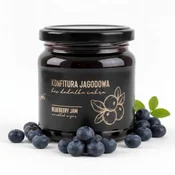 shumee BOROVNIČEVA MARMELADA brez sladkorja, narejena iz borovnic, 190 g, naravna, intenzivna, vrhunska