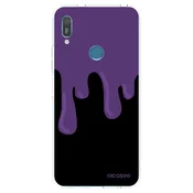 Silikonski prozorni ovitek za Huawei Y6 2019 - Purple spooky
