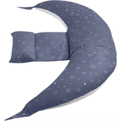 Jastuk za trudnice i dojilje 12 u 1 Nuvita - Dreamwizard, plave zvijezde