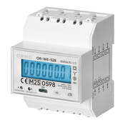 3-fazni merilnik energije, 100A, MID, 4 moduli, montažna letev: DIN TH-35mm