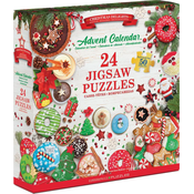 Eurographics - Puzzle Adventni koledar: božične dobrote - 40 - 99 kosov