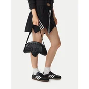 adidas Ročna torba Trefoil Bag Metallic KR1602 Črna