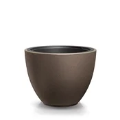 Heos Dekorativna saksija Eco Wood M400W, Braon